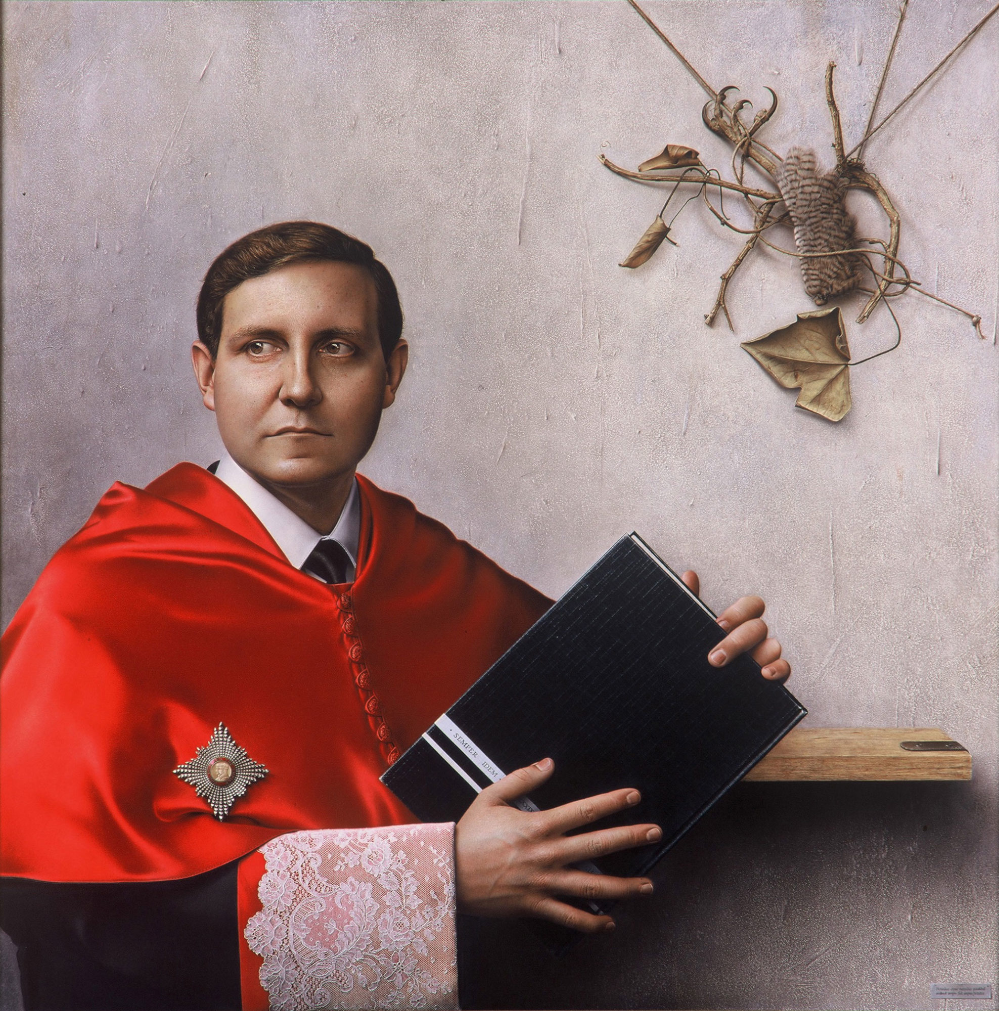 Retrato de Gustavo Villapalos, decano de Derecho - Juan Antonio Presas